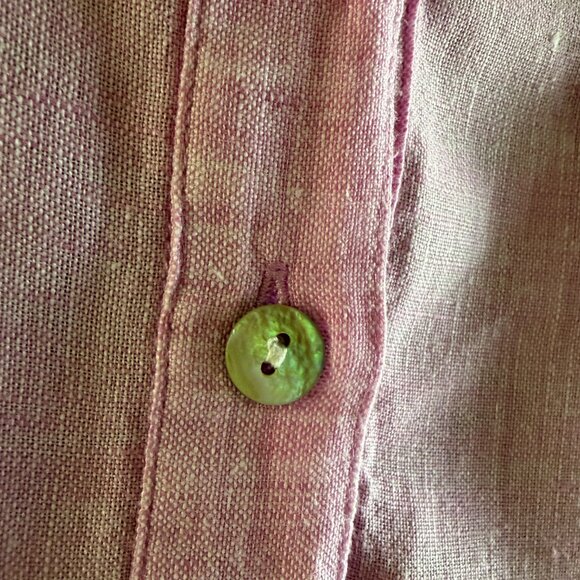 J. Jill Pink Linen Tunic Size Small - Picture 10 of 12